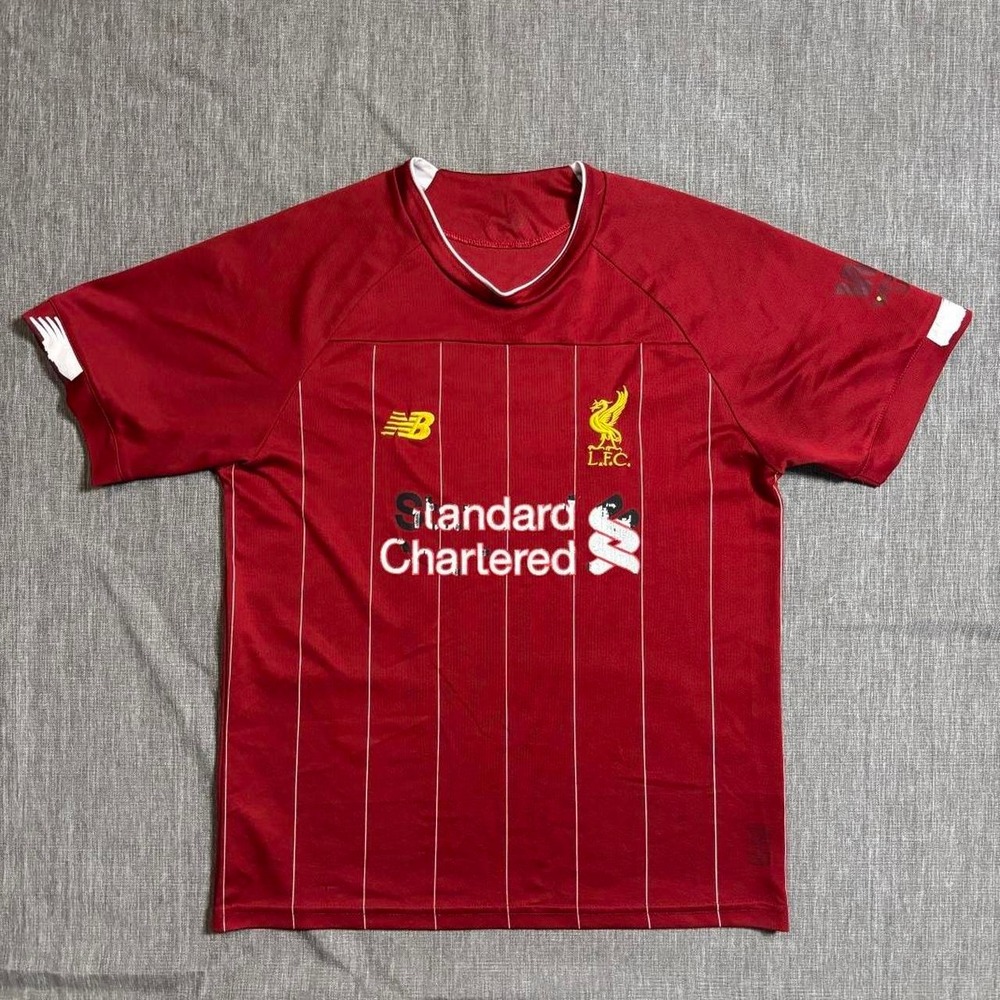 Red New Balance Liverpool Home Shirt